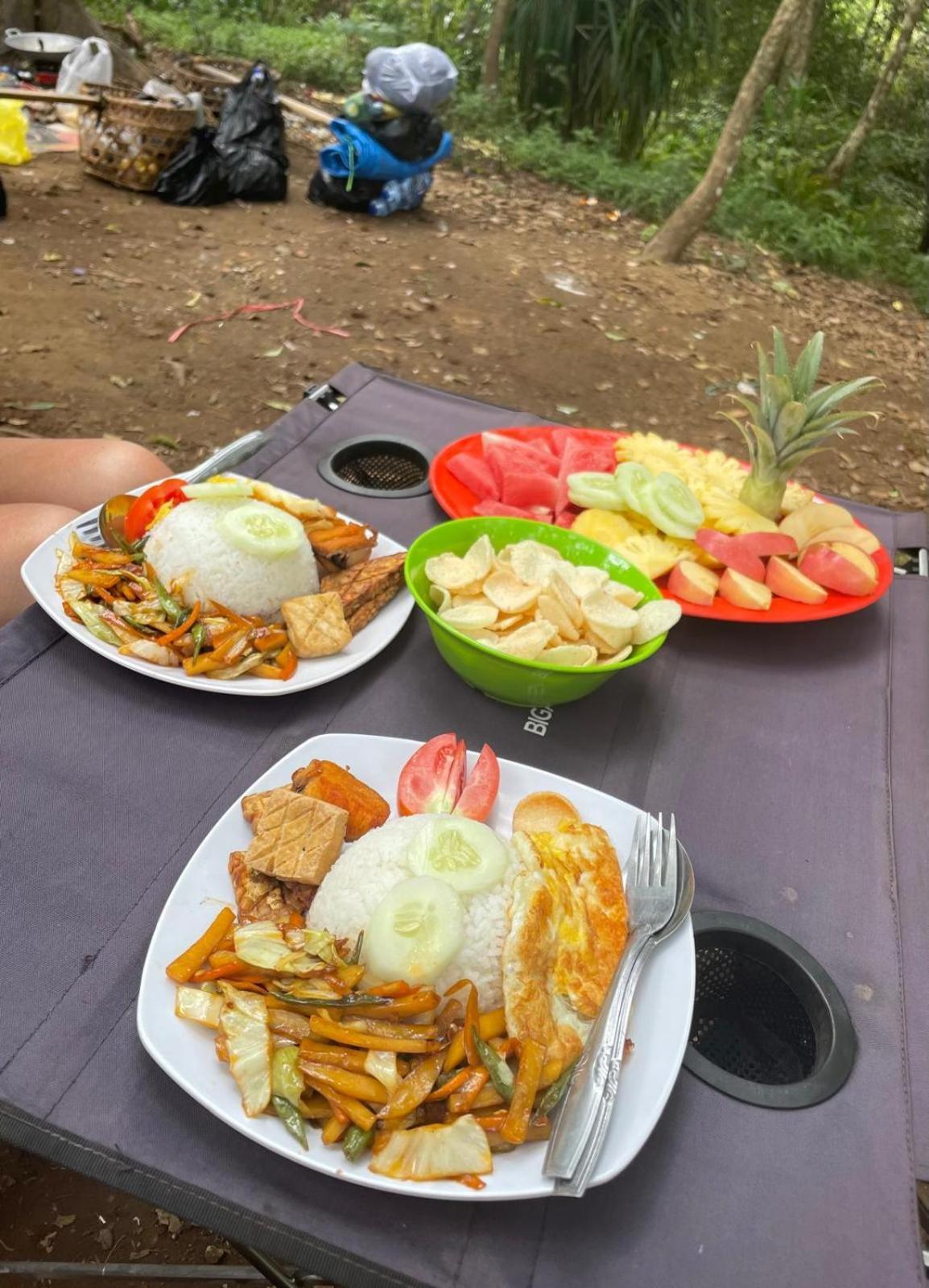 Tatasya Homestay Senaru Bagian luar foto